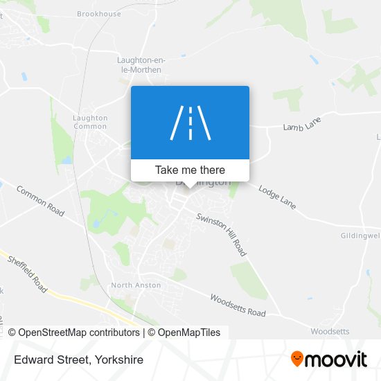 Edward Street map