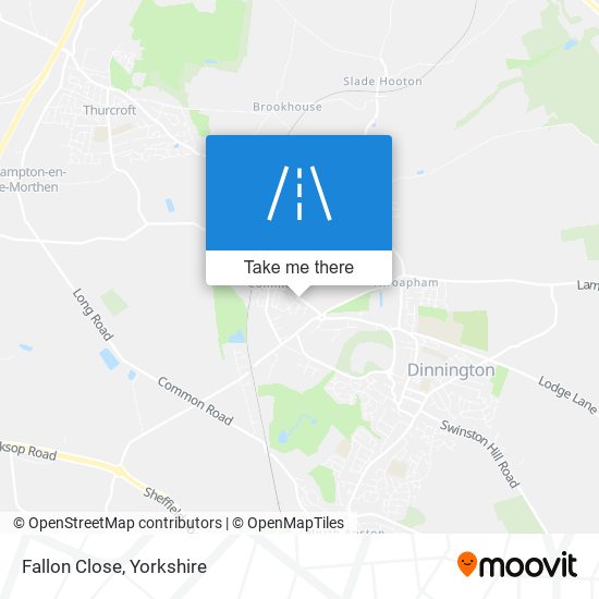 Fallon Close map