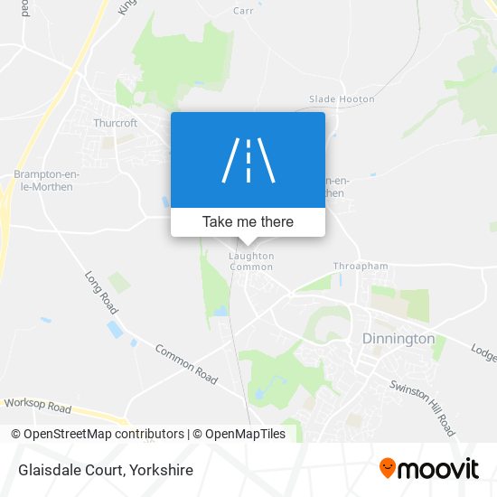 Glaisdale Court map
