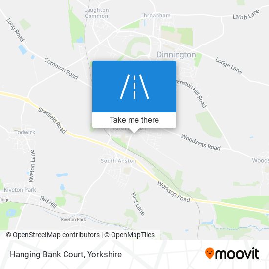 Hanging Bank Court map