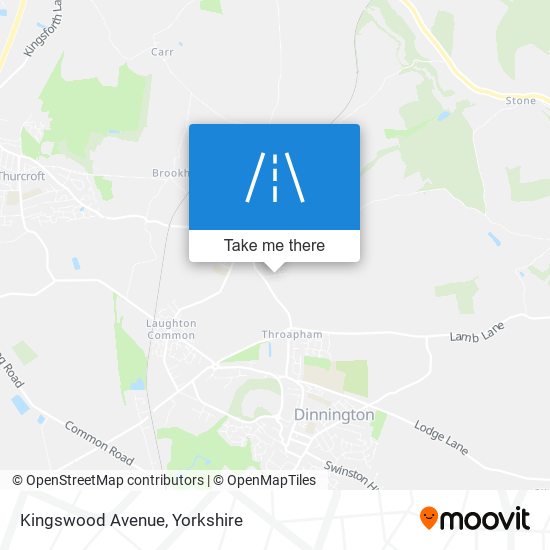 Kingswood Avenue map