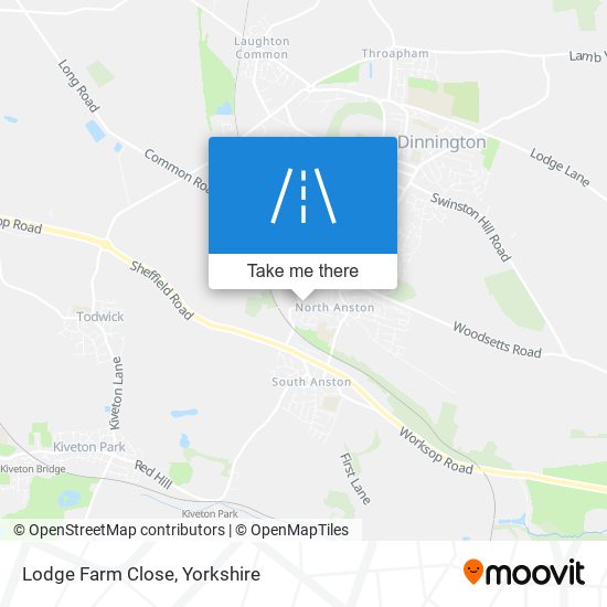 Lodge Farm Close map