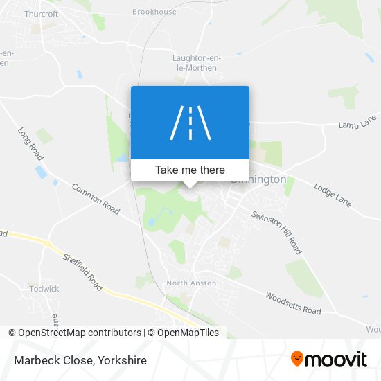 Marbeck Close map