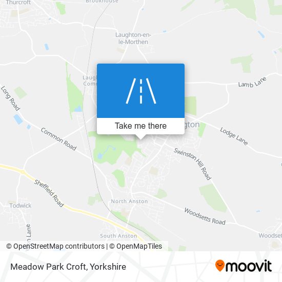 Meadow Park Croft map