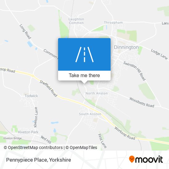 Pennypiece Place map