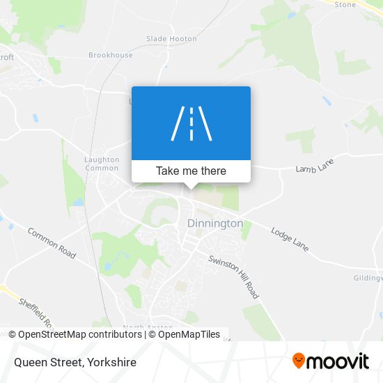 Queen Street map