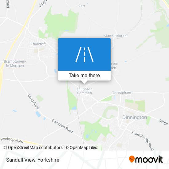 Sandall View map
