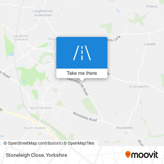 Stoneleigh Close map