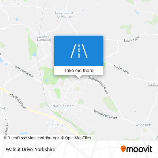 Walnut Drive map