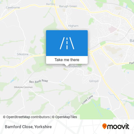 Bamford Close map