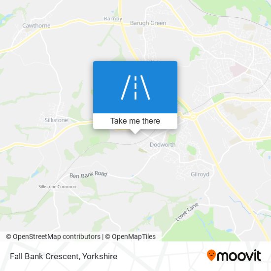 Fall Bank Crescent map