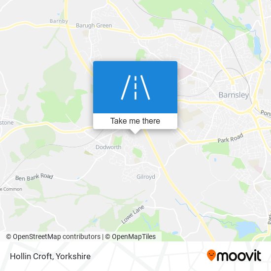 Hollin Croft map