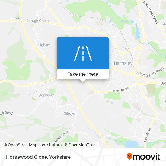 Horsewood Close map
