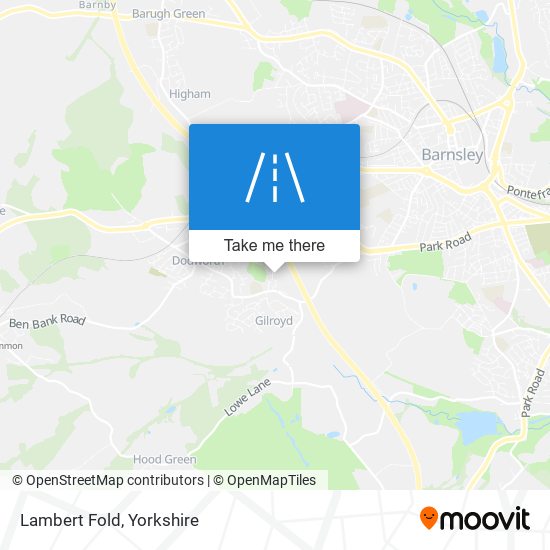 Lambert Fold map