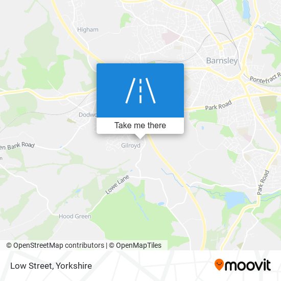Low Street map