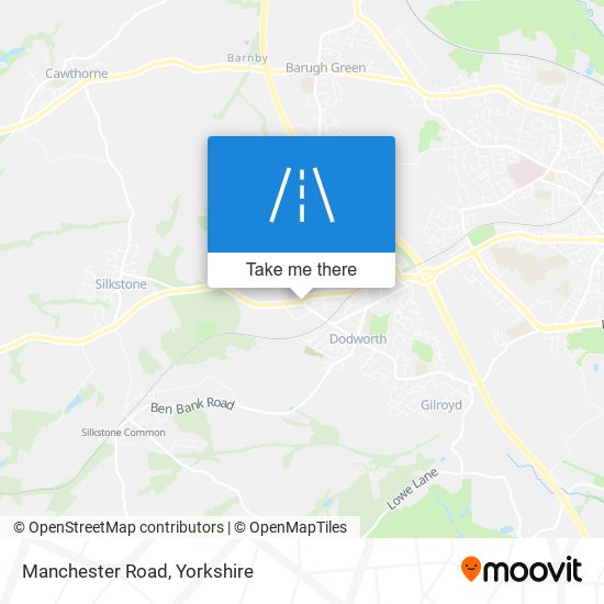Manchester Road map