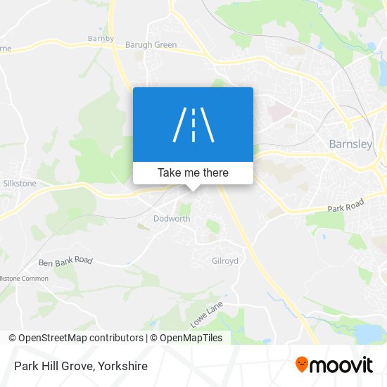 Park Hill Grove map