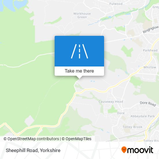 Sheephill Road map