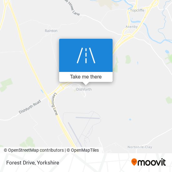 Forest Drive map