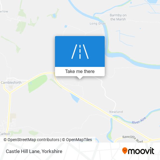 Castle Hill Lane map