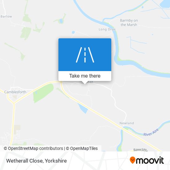 Wetherall Close map