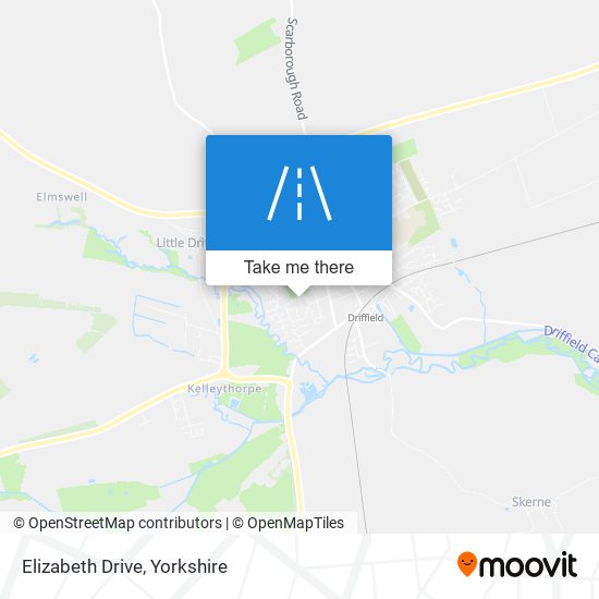 Elizabeth Drive map