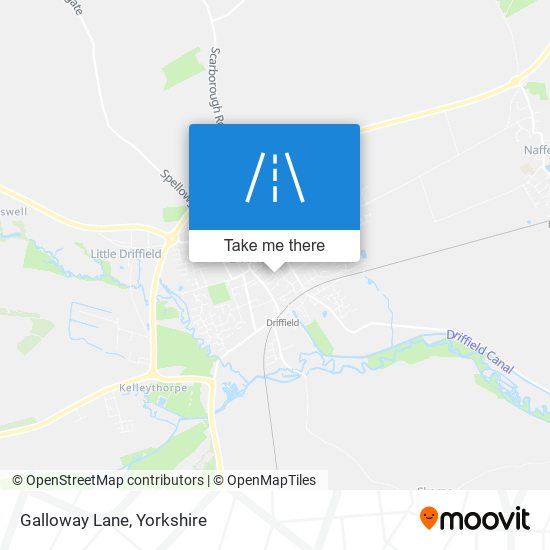 Galloway Lane map