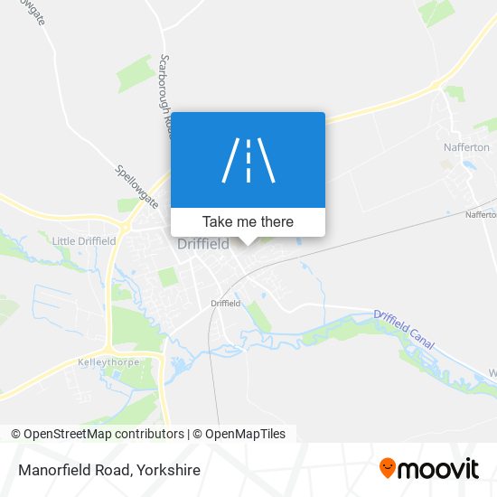 Manorfield Road map