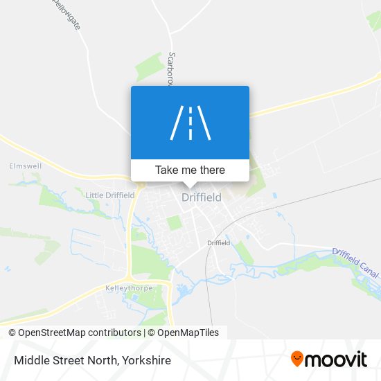 Middle Street North map