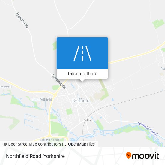Northfield Road map