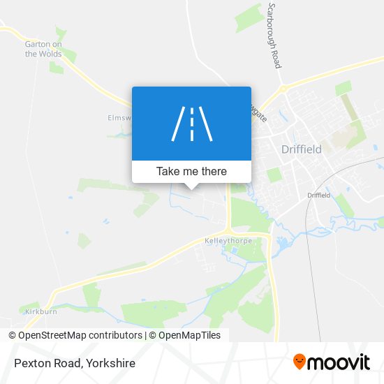 Pexton Road map