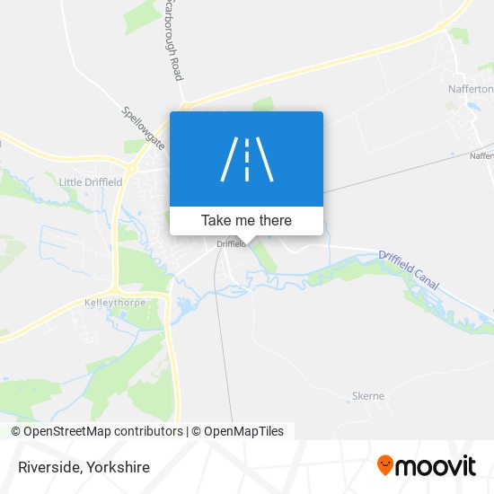 Riverside map