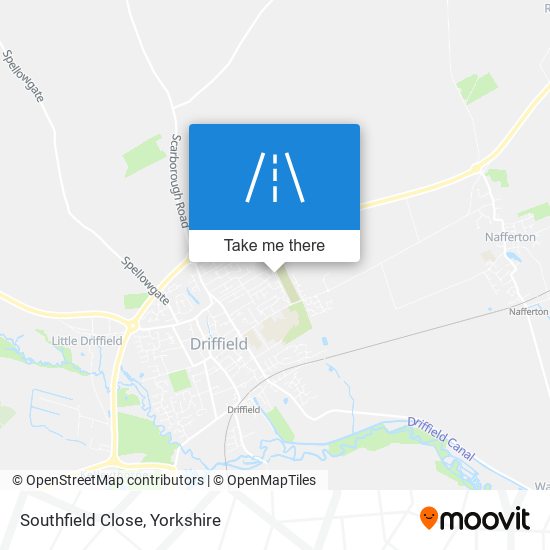 Southfield Close map