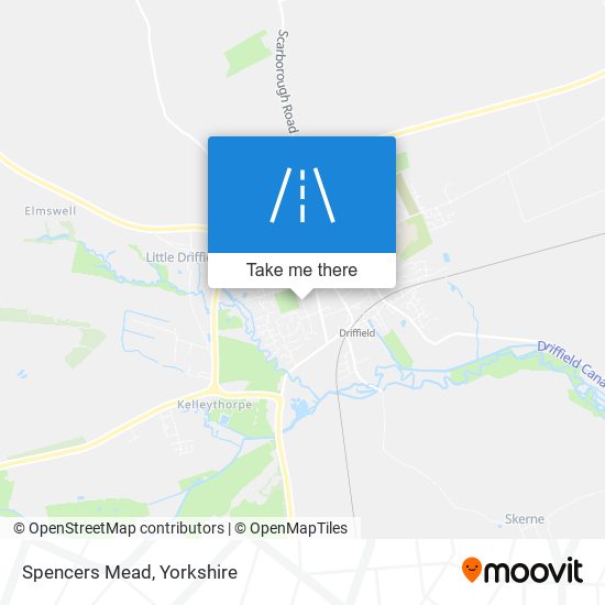 Spencers Mead map