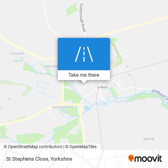 St Stephens Close map