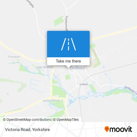 Victoria Road map