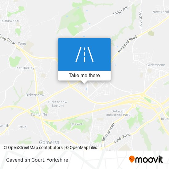 Cavendish Court map