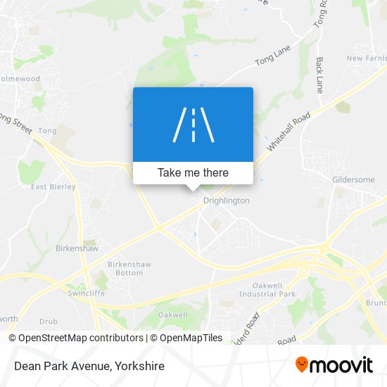 Dean Park Avenue map