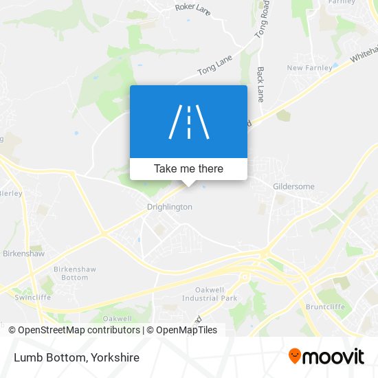 Lumb Bottom map