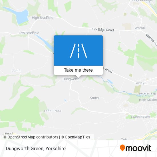 Dungworth Green map