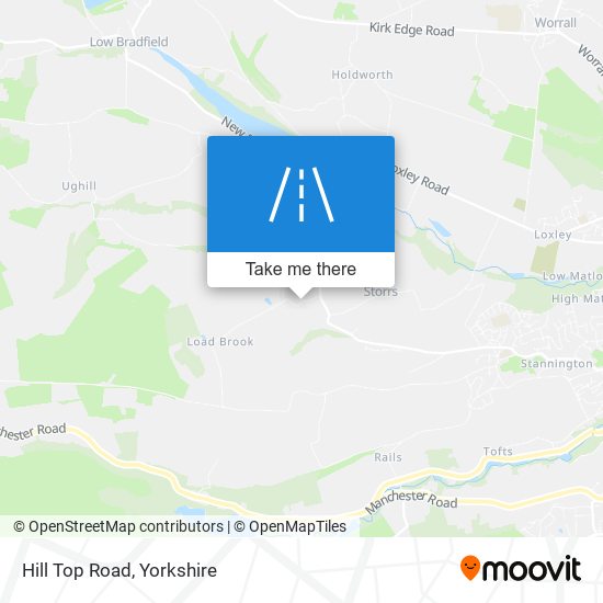 Hill Top Road map