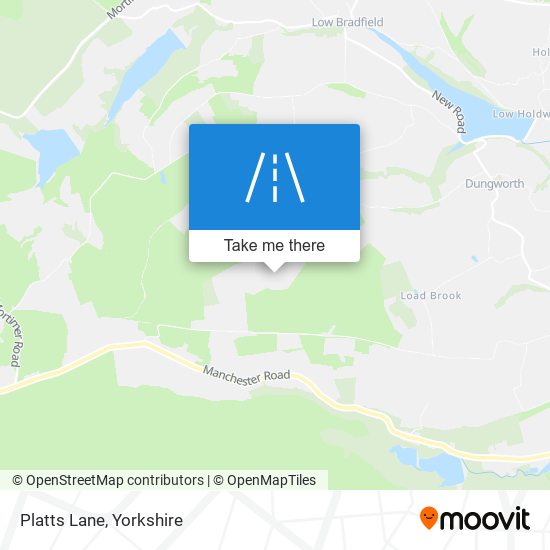 Platts Lane map