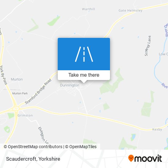 Scaudercroft map