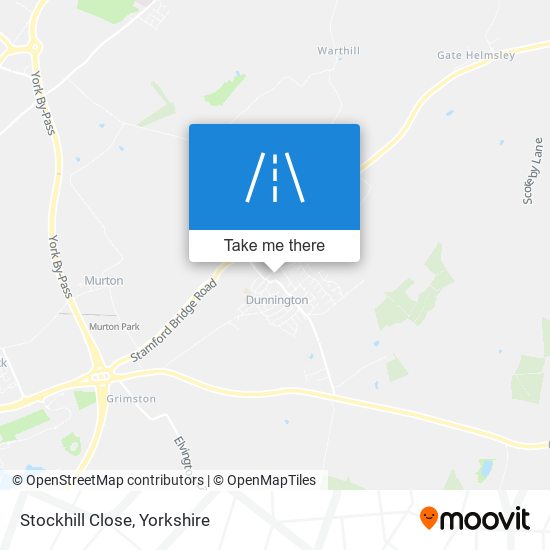 Stockhill Close map
