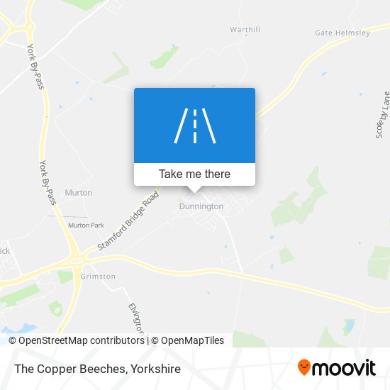The Copper Beeches map