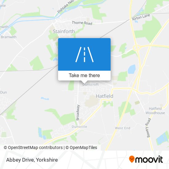 Abbey Drive map