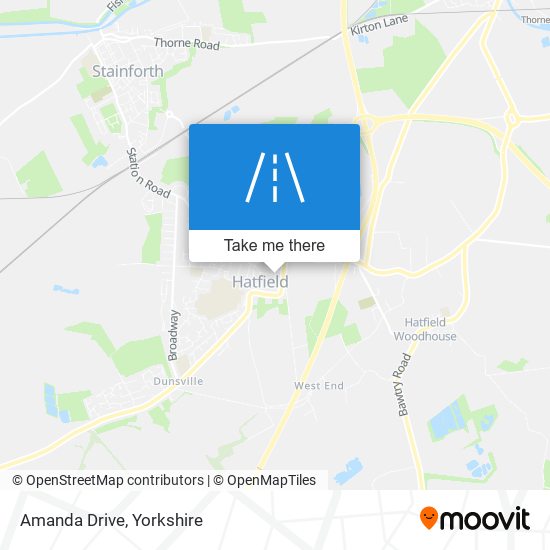 Amanda Drive map