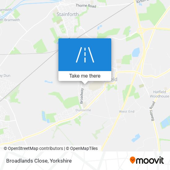 Broadlands Close map