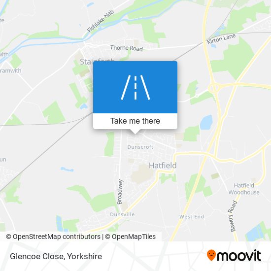 Glencoe Close map