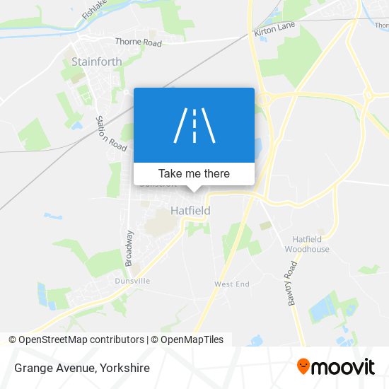 Grange Avenue map